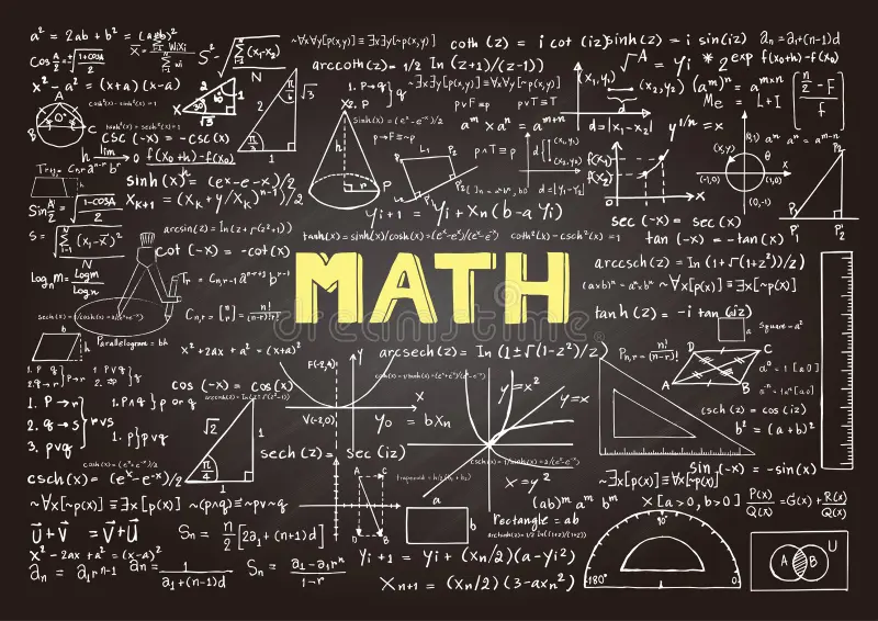 Mathematics concept illustration